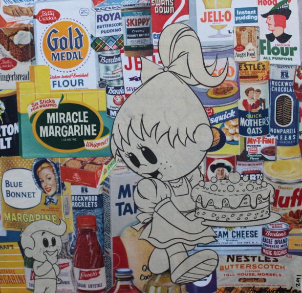 untitled . . . 8" x 8" . . . Sold